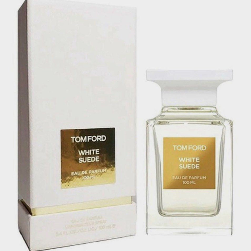 Tom Ford White Suede